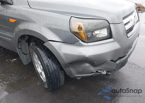 2007 Honda Pilot Ex from USA, damaged, VIN 2HKYF18477H531157